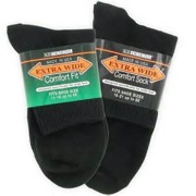 Extra Wide – Lo Rise Shorty Sock