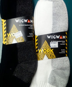 Wigwam - At Work Quarter Cotton Sock (3 Pack)