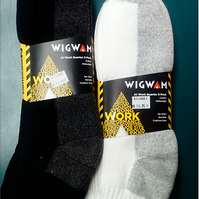 Wigwam - At Work Quarter Cotton Sock (3 Pack)