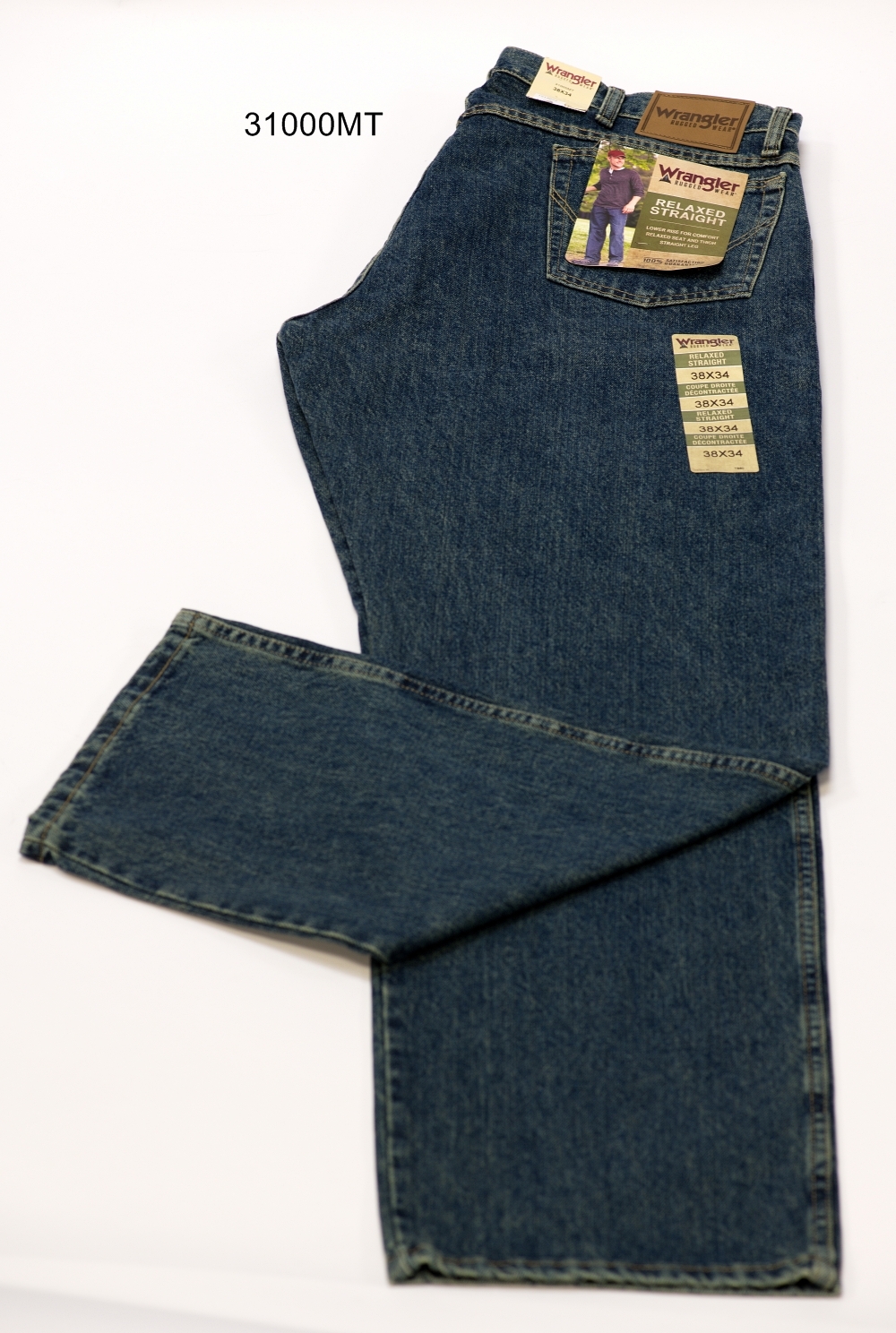 Wrangler Relaxed Fit Rugged Denim | Gilbert's Big & Tall Clothing