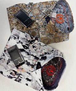 Au Noir Short Sleeve Patterned Sport Shirts