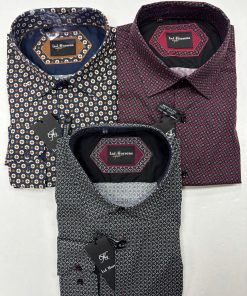 Lief Horsens Long Sleeve Patterned Sport Shirts