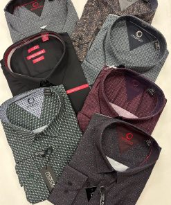 Marco Long Sleeve Patterned Sport Shirts